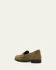 Brioni Men's Appia Suede Penny Loafers - 2