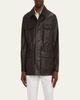 Brioni Men's Calfskin Field Jacket - 4