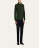 Brioni Men's Cashmere Quarter-Zip Sweater - 2