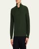 Brioni Men's Cashmere Quarter-Zip Sweater - 4