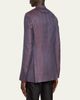 Brioni Men's Chevron Cashmere Single-Breasted Sport Coat - 3