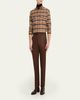 Brioni Men's Cotton Flannel Plaid Button-Down Shirt - 6