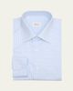 Brioni Men's Cotton Micro-Plaid Point Collar Dress Shirt - 1