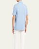 Brioni Men's Jersey Pique Polo Shirt - 7