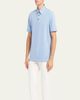 Brioni Men's Jersey Pique Polo Shirt - 8