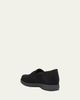 Brioni Men's Journey Suede Rubber-Sole Penny Loafers - 4