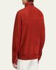 Brioni Men's Leather Stand-Collar Blouson - 3