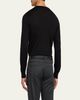 Brioni Men's Long-Sleeve Crewneck T-Shirt - 3