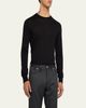 Brioni Men's Long-Sleeve Crewneck T-Shirt - 4