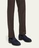 Brioni Men's Lukas Suede Penny Loafers - 6