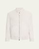 Brioni Men's Nubuck Leather Full-Zip Blouson - 1
