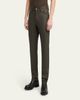 Brioni Men's Slim Twill Five-Pocket Pants - 4
