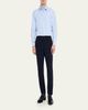 Brioni Men's Solid Cotton French-Cuff Sport Shirt - 2
