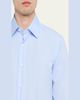 Brioni Men's Solid Cotton French-Cuff Sport Shirt - 5