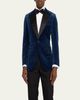 Brioni Men's Virgilio Velvet Peak-Lapel Sport Coat - 4