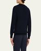 Brioni Men's Wool and Cashmere Cable Knit Crewneck Sweater - 3