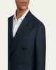 Brioni Men's Wool Herringbone Double-Breasted Sport Coat - 5