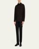Brioni Men's Wool Herringbone Overshirt - 2