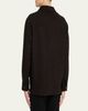 Brioni Men's Wool Herringbone Overshirt - 3