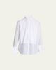 Brioni Pleated Poplin French-Cuff Dress Shirt - 1