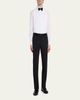 Brioni Pleated Poplin French-Cuff Dress Shirt - 2