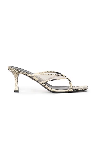 Britt Netta Britt Netta Seline 60 Mesh Kitten Heel Sandals