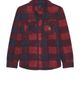 Brixton Brixton Bowery Arctic Stretch Fleece Shirt - 1