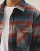 Brixton Brixton Bowery Long Sleeve Flannel Shirt in Neutral, Men's at Urban Outfitters - 2