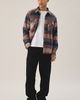 Brixton Brixton Bowery Long Sleeve Flannel Shirt in Neutral, Men's at Urban Outfitters - 3