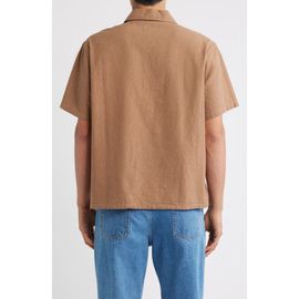 Brixton Brixton Brakeman Striped Half Zip Shirt