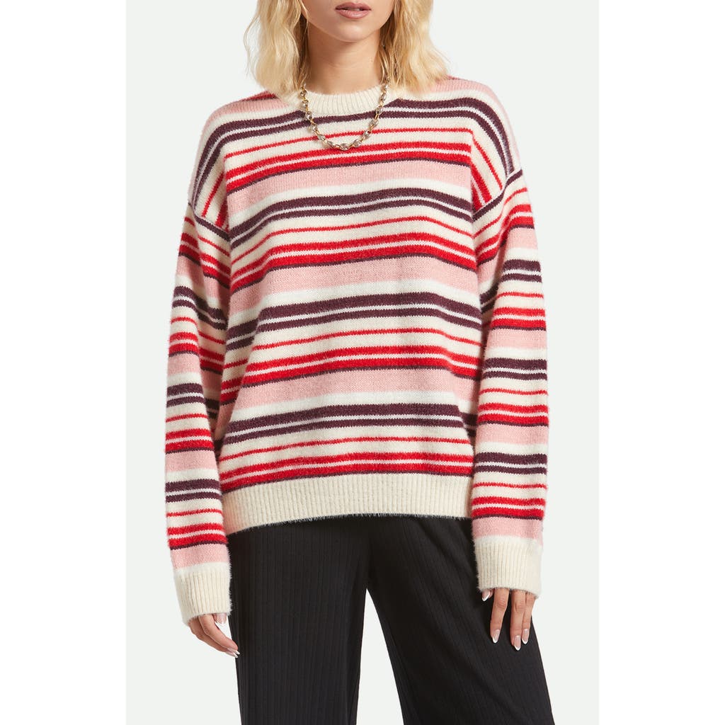 Brixton Brixton Cozy Stripe Crewneck Sweater