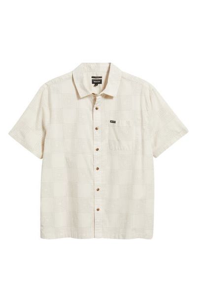 Brixton Brixton Cru Checker Short Sleeve Button-Up Shirt