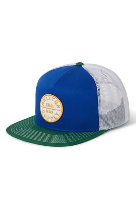Brixton Brixton Oath Logo Patch Snapback Trucker Hat