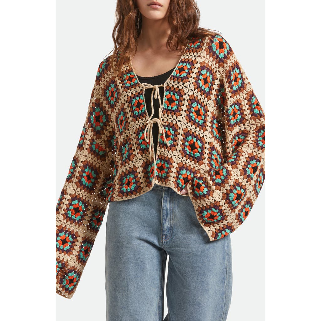 Brixton Brixton Patchwork Crochet Cardigan