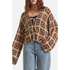 Brixton Brixton Patchwork Crochet Cardigan