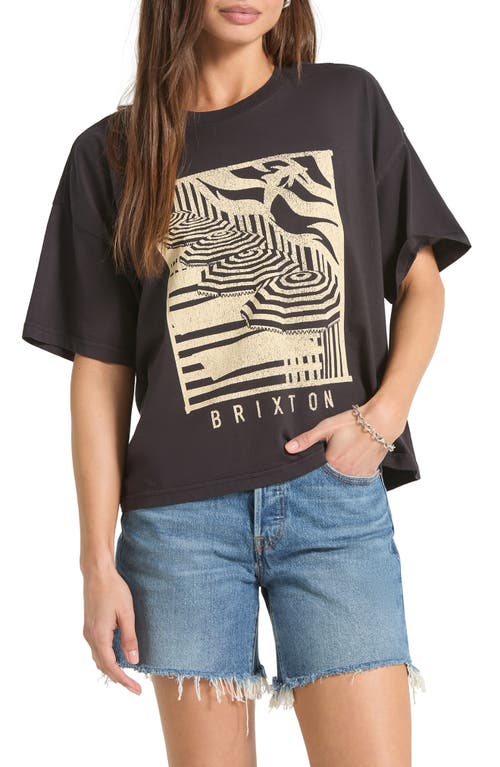 Brixton Brixton Poolside Boxy Cotton Graphic T-Shirt