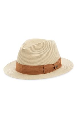Brixton Brixton Roma Packable Straw Fedora