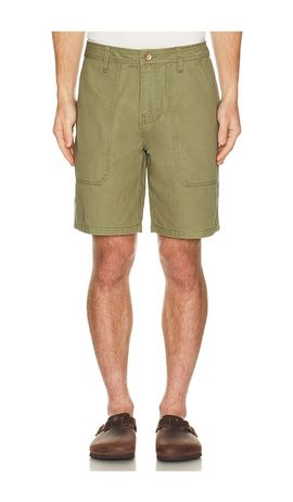 Brixton Brixton Surplus Vintage Wash Herringbone Shorts