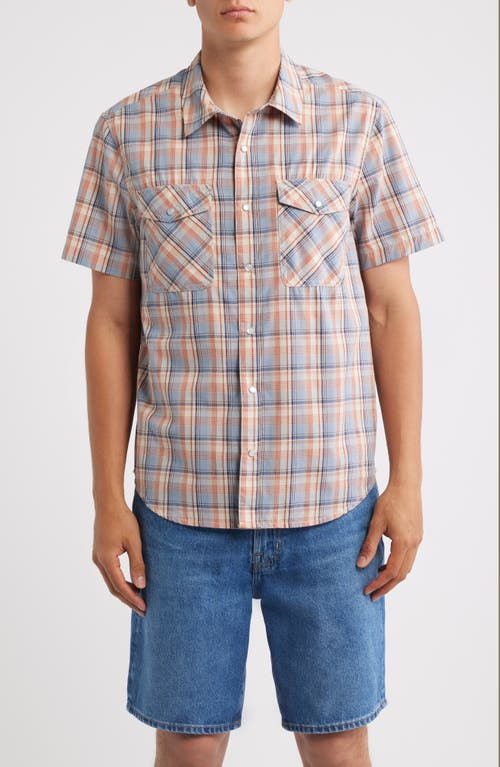Brixton Brixton The Breezy Wayne Plaid Short Sleeve Shirt