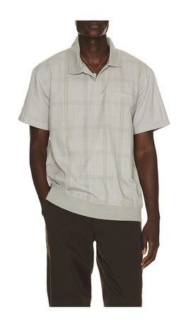 Brixton Brixton Trolly Jacquard Weekend Short Sleeve Polo