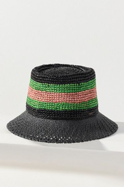 Brixton Ellee Festival Straw Bucket Hat