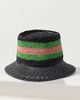 Brixton Ellee Festival Straw Bucket Hat - 2