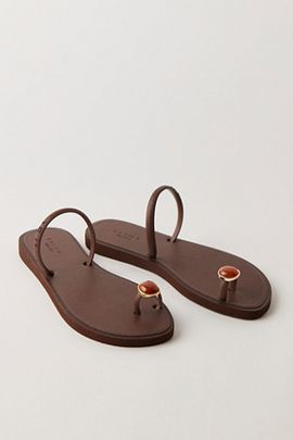 Brizza Arezzo Amber Embellished Sandals