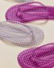 Brizza Arezzo Brizza Arezzo Rope Walk Jelly Flip Flop Sandals in Purple, Women's at Urban Outfitters - 1