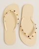Brizza Arezzo Embellished Flip-Flop Sandals - 2