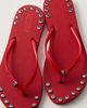 Brizza Arezzo Keepsake Embellished Thong Sandals - 1