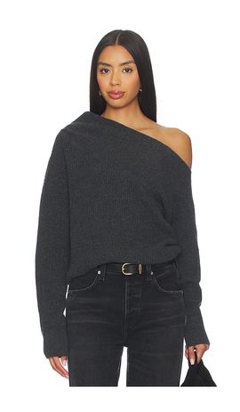 Brochu Walker Brochu Walker Hart Off Shoulder Pullover
