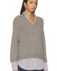Brochu Walker Brochu Walker V-neck Printed Layered Pullover Sweater - 2
