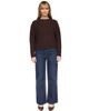 Brodie Pure Cashmere Brodie Pure Cashmere 100% Cashmere Cable Sleeve Crew Sweater - 1