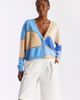 Brodie Pure Cashmere Brodie Pure Cashmere Abstract Scenic 100% Cashmere Cardigan - 1